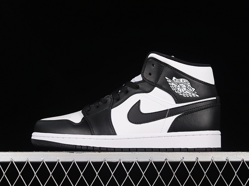 Jordan AIR Jordan 1 MID PANDA WHITE/BLACK/WHITE · DV0991-101, photo 1