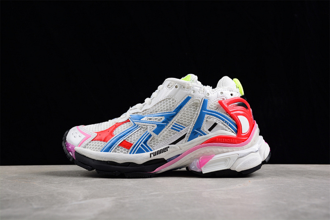 Kith [W3RB69645]-[BA*LEN*CIAGA RUNNER KITH FOUR COLOR WHITE/BLUE/ORANGE/GREY]-[UNISEX:36-46], photo 1