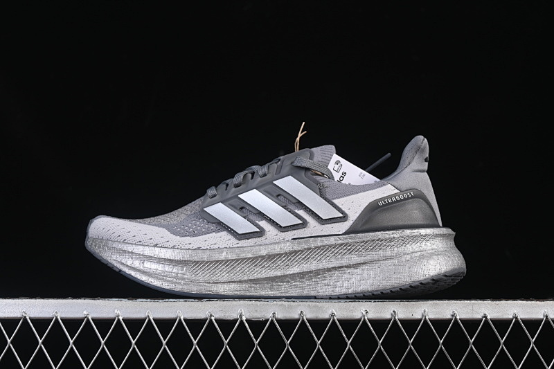 ULTRABOOST 5 CASUAL POPCORN RUNNING SHOES GREY/SILVER · IF1483, photo 1