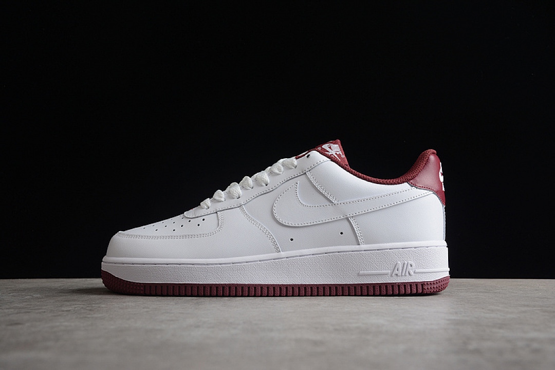 Nike Nike AIR FORCE 1 LOW WHITE/WHITE/DARK BEETROOT · DH7561-106, photo 1