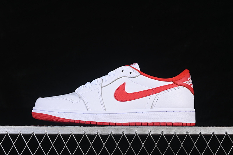 Jordan Jordan 1 RETRO LOW OG WHITE/UNIVERSITY RED-WHITE · CZ0790-161, photo 1