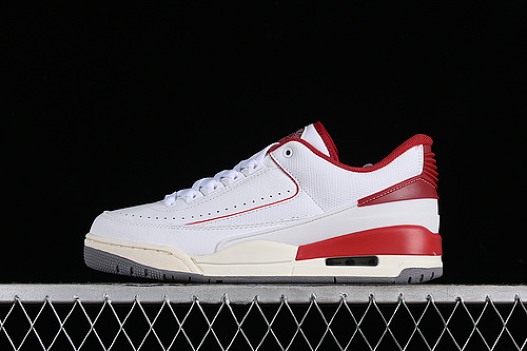 Jordan [FD0383-161]-[AIR JORDAN 2/3 RETRO WHITE/VARSITY RED/SAIL/CEMENT GREY]-[MAN:40-47.5], photo 1