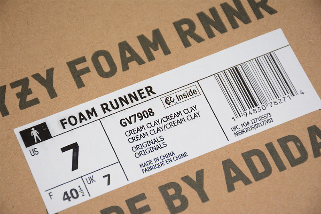 Adidas [GV7908]-[YEEZY FOAM RUNNER MX CREAM CLAY CLAY/CREAM CLAY]-[UNISEX:36.5-48] - Image 8