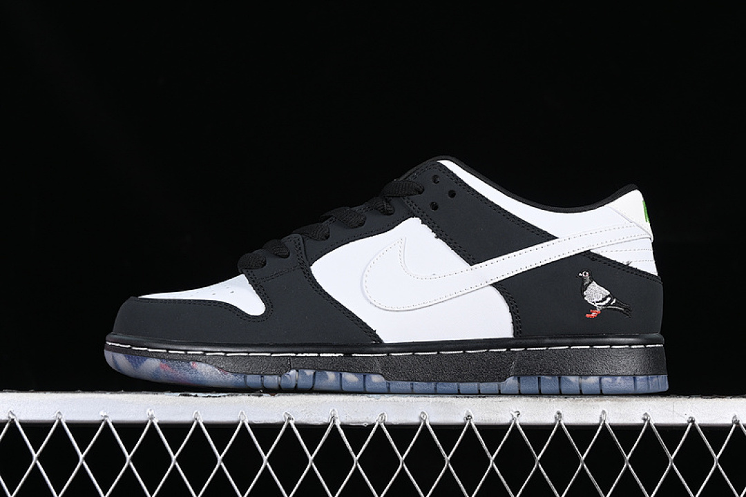 Unbranded [BV1310-013]-[SB DUNK LOW PANDA PIGEON BLACK/GREEN GUSTO-WHITE]-[UNISEX:36-46], photo 1