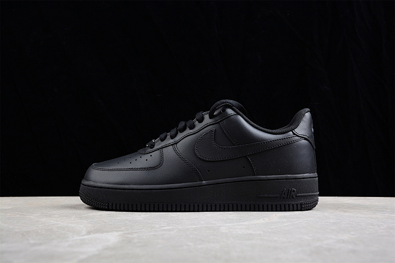 Nike Nike AIR FORCE 1 07 LOW BLACK/BLACK/BLACK · 315122-001, photo 1
