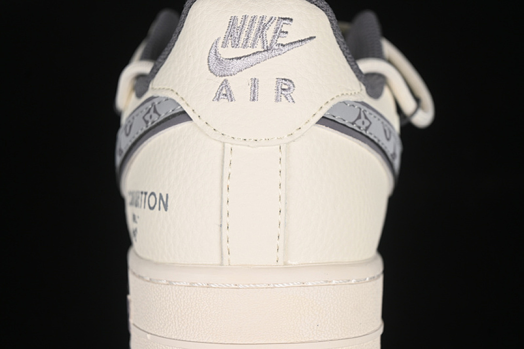 Nike [DM6868-067]-[AIR FORCE 1 07 LOW LV WHITE/GREY]-[WOMAN:36-39]-[MAN:40-45] - Image 7