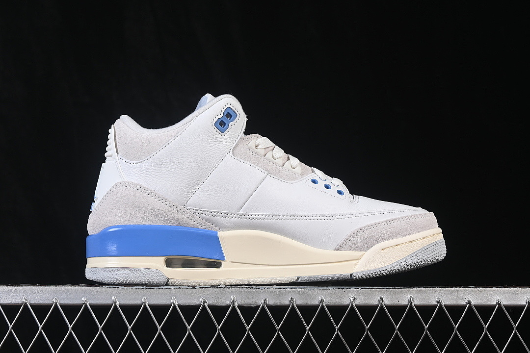 Unbranded [CT8532-101]-[JORDAN 3 RETRO SUMMIT WHITE/BLUE-PHOTON DUST-PURE PLATINUM-SAIL]-[MAN:40-48.5] - Image 16