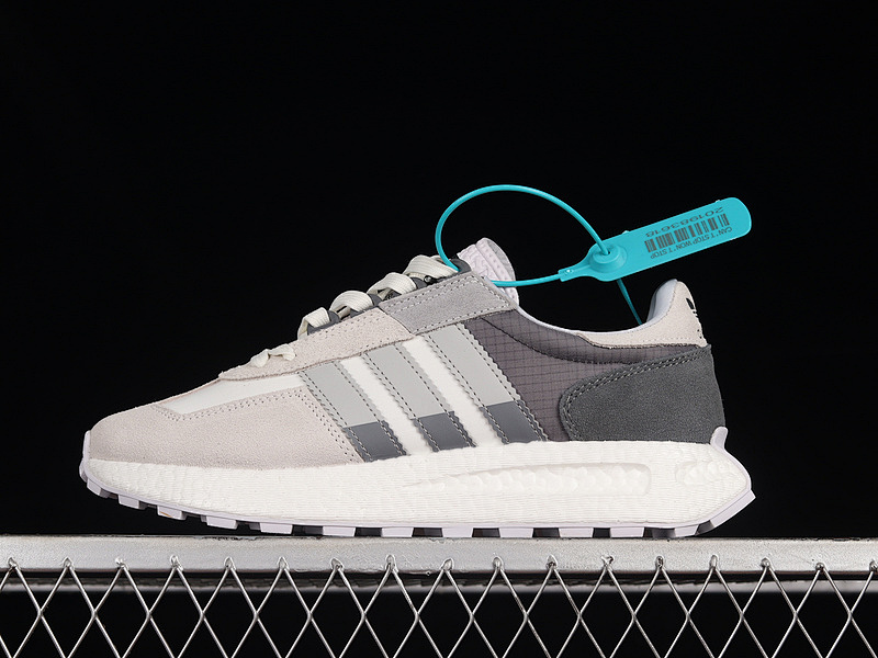 RETROPY E5 SHOES DARK GREY/CLOUD WHITE/GREY · HP7741, photo 1