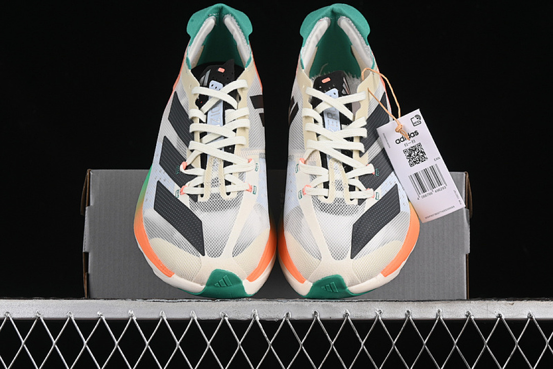 Adidas [HQ3688]-[ADIZERO ADIOS PRO 3 WHITE TINT/CORE BLACK/CORAL FUSION]-[WOMAN:36-39]-[MAN:40-45] - Image 13