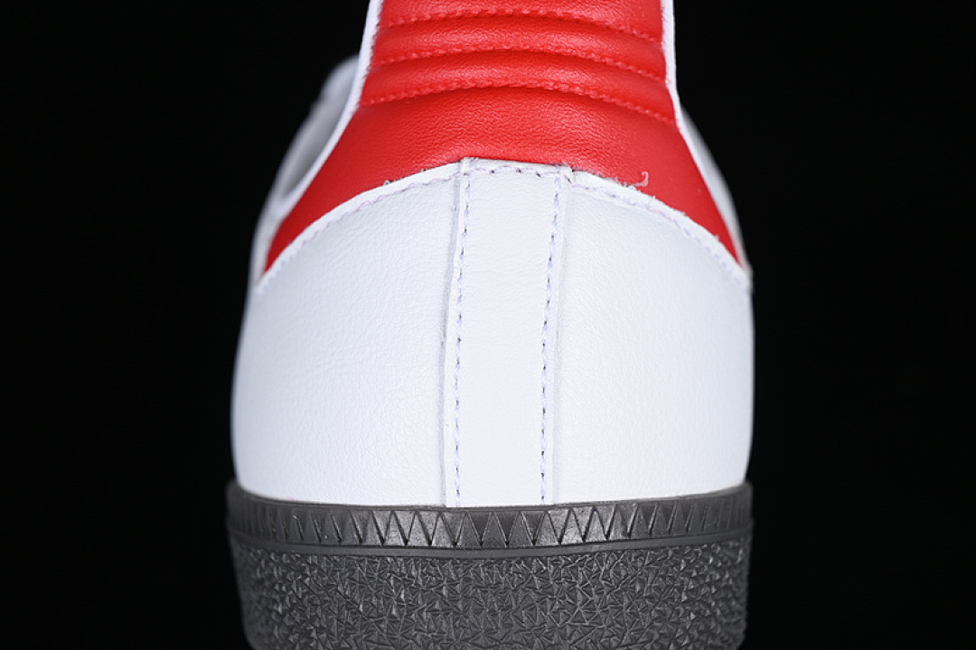 Adidas [IG1025]-[ADIDAS SAMBA VEGAN WHITE/BLACK/RED/GREY]-[WOMAN:35-39]-[MAN:40-46] - Image 7