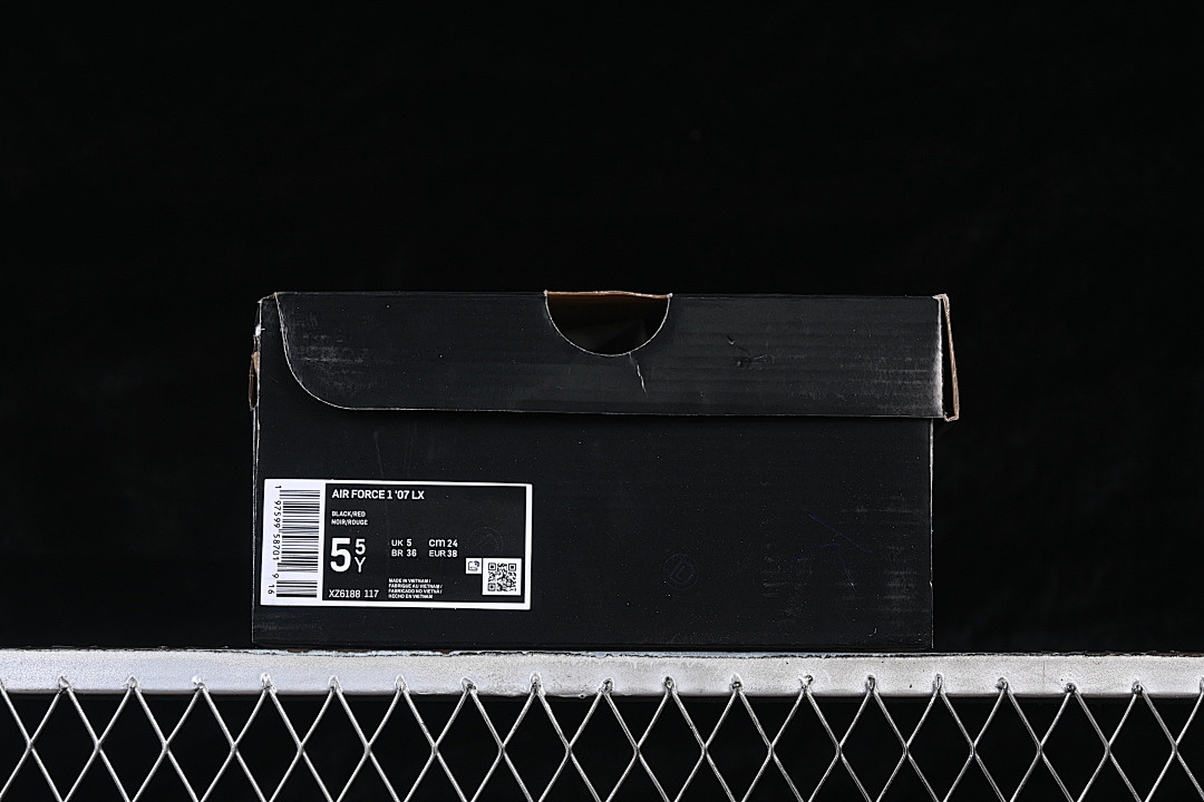 Nike [XZ6188-117]-[AIR FORCE 1 07 LOW CASUAL SHOES BLACK/WHITE/WINE RED]-[WOMAN:36-39]-[MAN:40-45] - Image 11