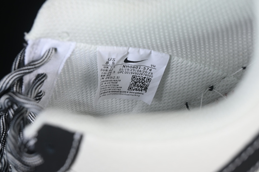 Nike [NH0601-574]-[AIR FORCE 1 07 LOW CASUAL SNEAKERS BLACK/WHITE]-[WOMAN:36-39]-[MAN:40-45] - Image 5
