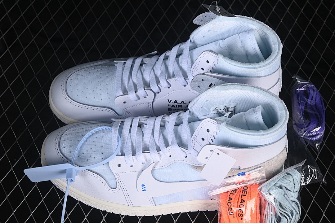 Unbranded [AA3834-100]-[JORDAN 1 RETRO HIGH WHITE/WHITE]-[MAN:40-48.5] - Image 11