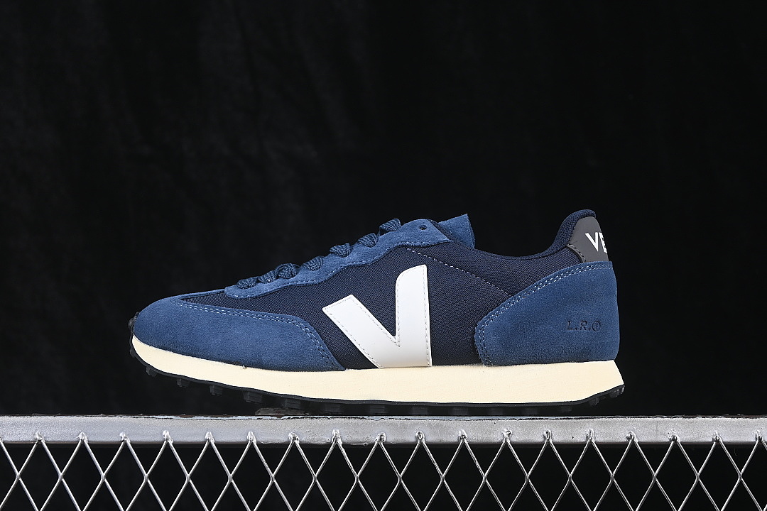 Unbranded [RB1903344]-[ROUND TOED LACE UP CASUAL SHOES NAVY BLUE/BLACK]-[WOMAN:35-39.5]-[MAN:40-45], photo 1