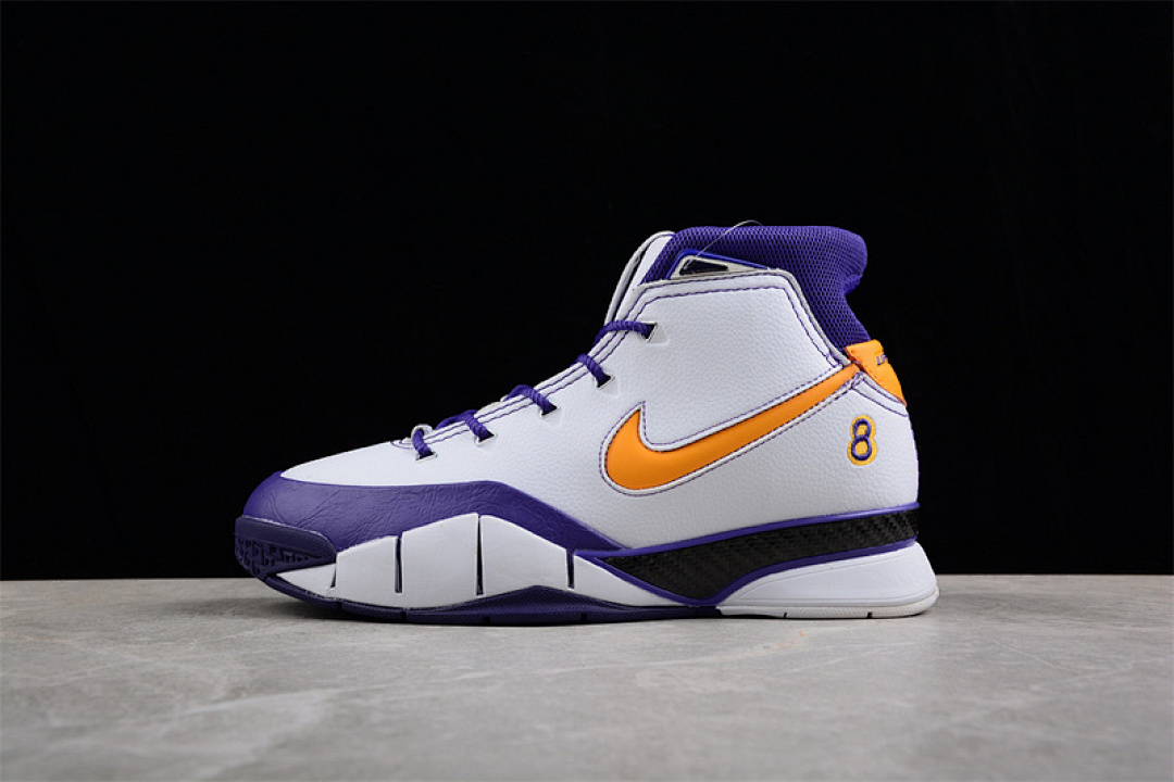 Nike Nike ZOOM KOBE 1 PROTRO FINAL SECONDS WHITE/DEL SOL-VARSITY PURPLE · AQ2728-101, photo 1