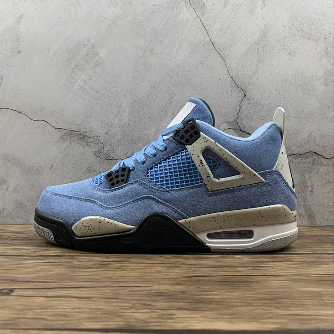 Jordan [CT8527-400]-[AIR JORDAN 4 RETRO UNIVERSITY BLUE/TECH GREY/WHITE/BLACK]-[UNISEX:36-46], photo 1