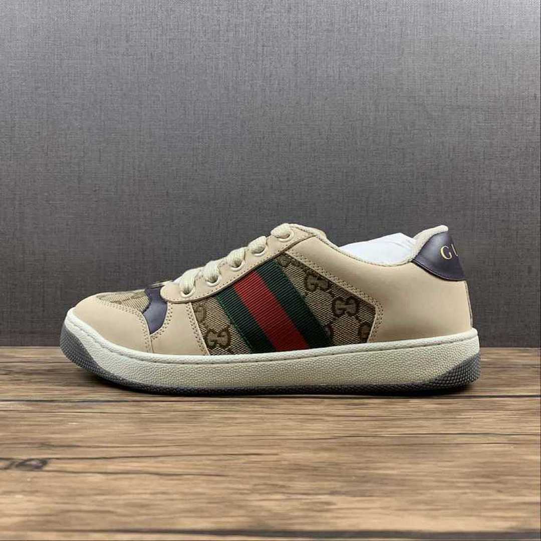 Gucci Gucci [ DISTRESSED LEATHER SNEAKER]-[WOMAN:35-39]-[MAN:40-44], photo 1
