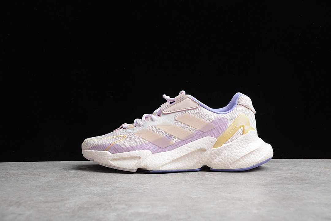 X9000L4 SHOES ORCHID TINT/CLOUD WHITE/ORANGE TINT · S23671, photo 1