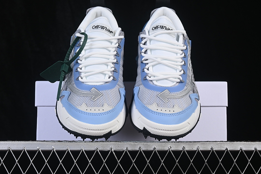 Unbranded [RETRO RUNNING SHOES GREY/BLUE/WHITE/GREY]-[WOMAN:36-39]-[MAN:40-47] - Image 13