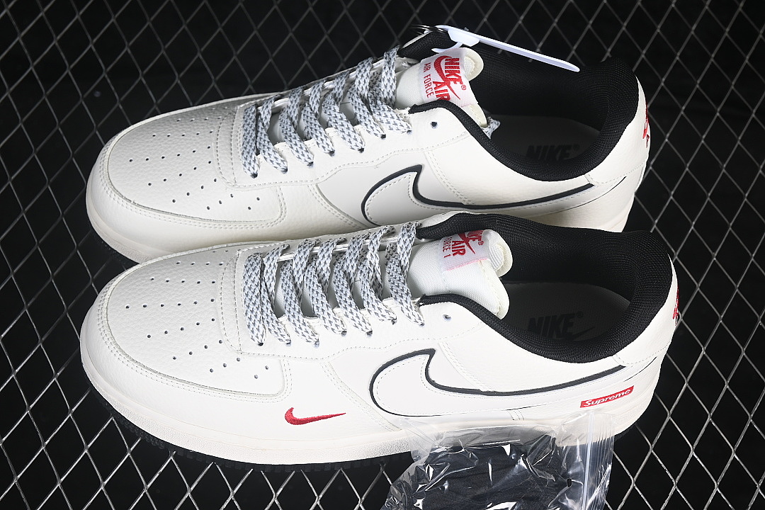 Nike [DN9688-132]-[AIR FORCE 1 07 LOW CASUAL SNEAKERS WHITE/OFF WHITE]-[WOMAN:36-39]-[MAN:40-45] - Image 10
