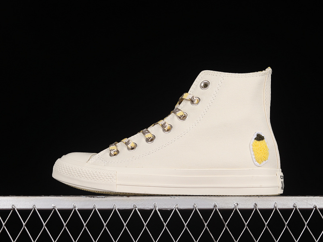 Converse [A03177C]-[CHUCK TAYLOR ALL-STAR LEMONS HIGH WHITE/YELLOW/BLACK]-[WOMAN:35-40], photo 1