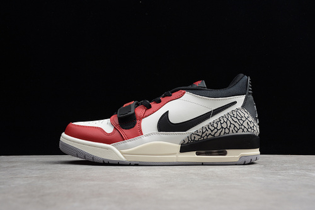 Jordan [83-81-91]-[CD9054-106]-[AIR JORDAN LEGACY 312 LOW PEAK WHITE/CAMPUS RED/WHITE/BLACK], photo 1