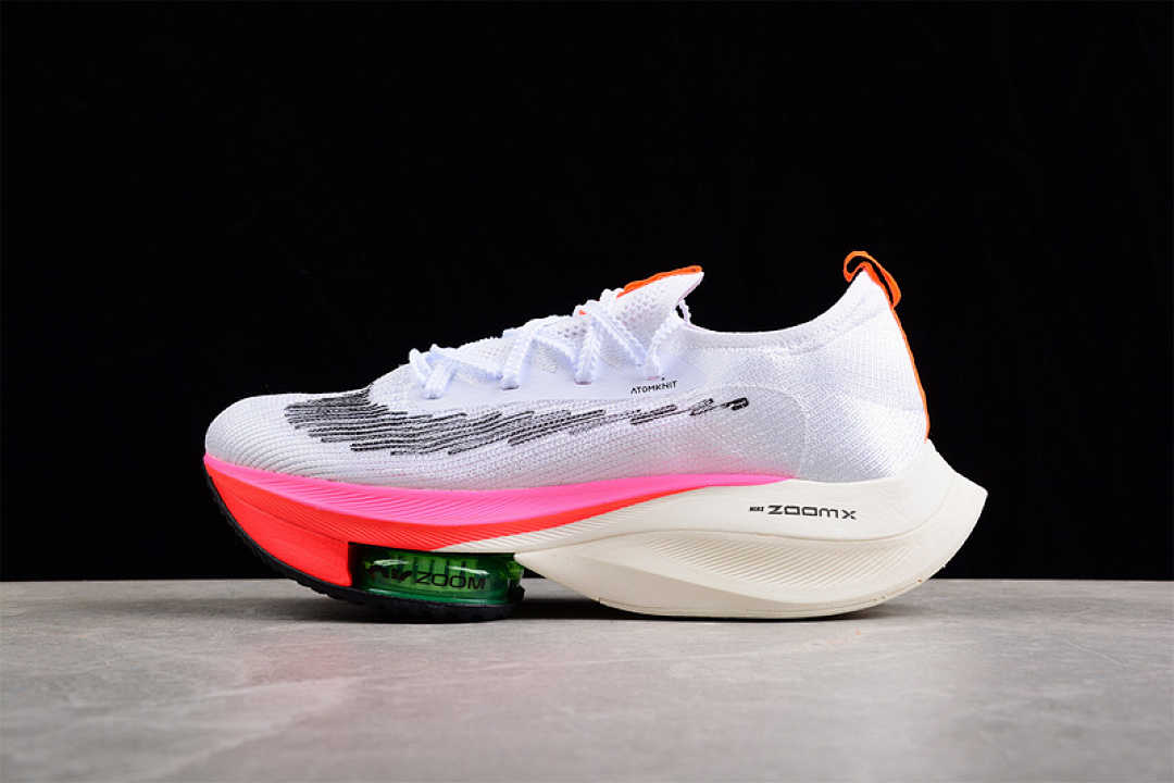 Unbranded [DJ5455-100]-[AIR ZOOM ALPHAFLY NEXT% FLYKNIT RAWDACIOUS WHITE/BLACK/PINK]-[UNSIEX:36-45], photo 1