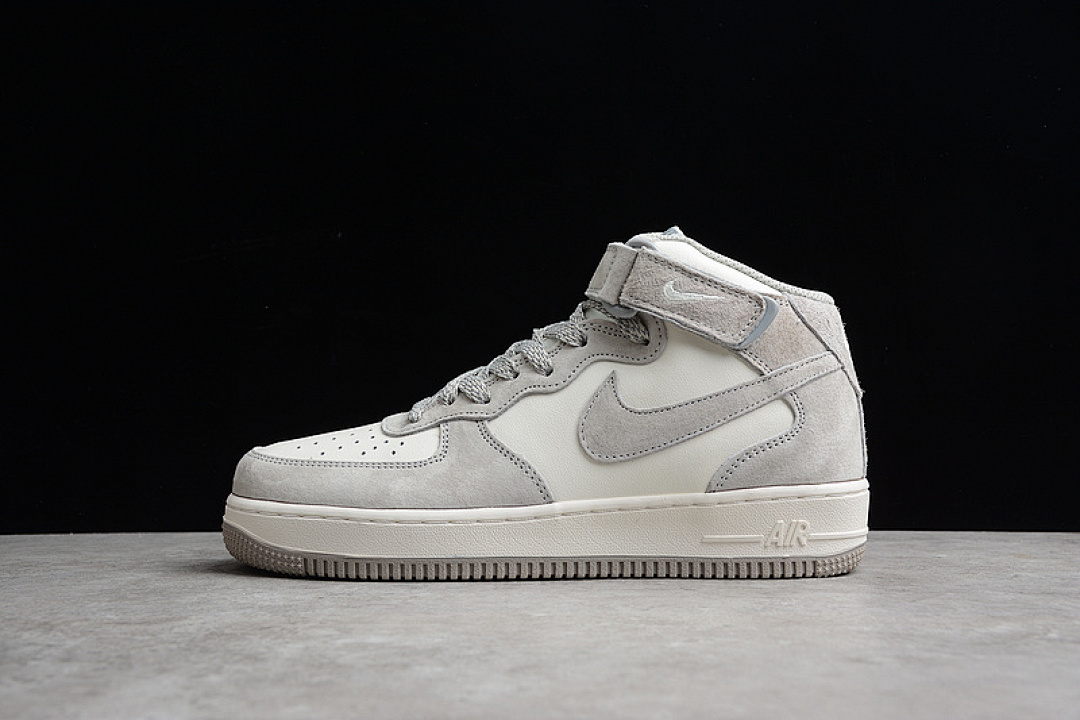 Nike [CQ3866-015]-[AIR FORCE 1 MID 07 BEIGE/GREY/GREY]-[WOMAN:36-39]-[MAN:40-45], photo 1