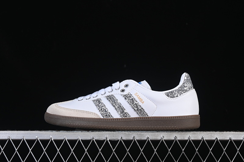Adidas Adidas SAMBA OG CLOVER CASUAL BOARD SHOES COFFEE/WHITE/GREY · B75810, photo 1