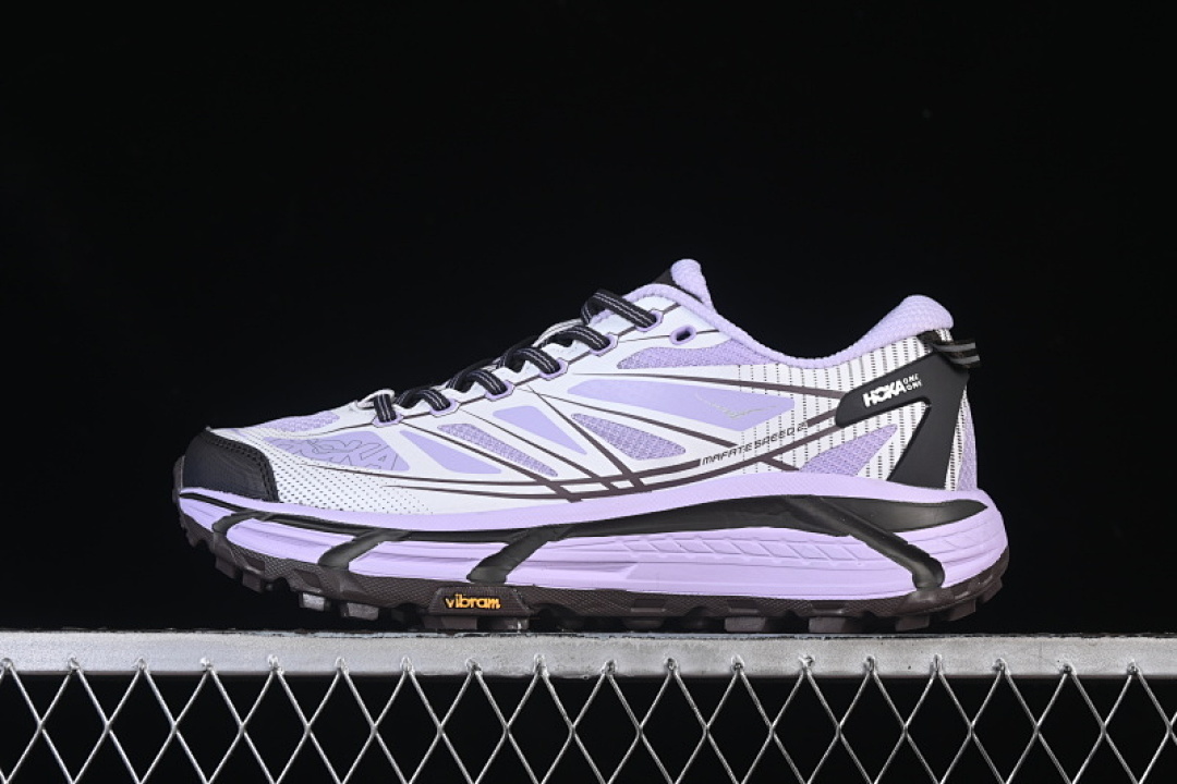 Hoka [1126851 ISF]-[HOKA MAFATE SPEED 2 BLACK/PURPLE/WHITE]-[WOMAN:36-39]-[MAN:40-45] - Image 2
