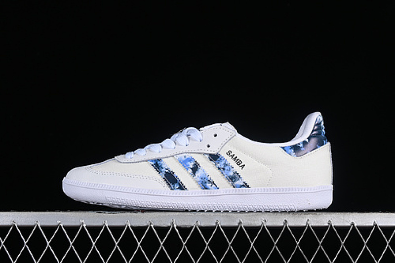 Adidas Adidas SAMBA TIE DYE BLACK CLOUD WHITE/ROYAL BLUE/CLOUD WHITE · GZ7039, photo 1