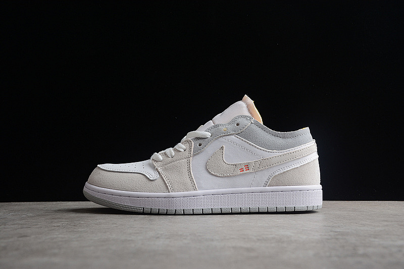 Jordan AIR Jordan 1 LOW INSIDE OUT WHITE/NEUTRAL GREY/PHANTOM · DN1635-100, photo 1