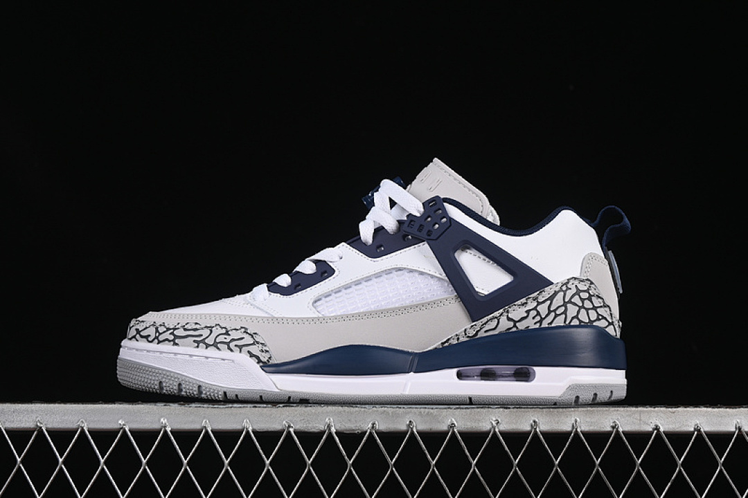 Jordan [FQ1759-140]-[JORDAN SPIZIKE LOW WHITE/NEUTRAL GREY/ANTHRACITE/MIDNIGHT NAVY]-[UNISEX:36-47.5], photo 1