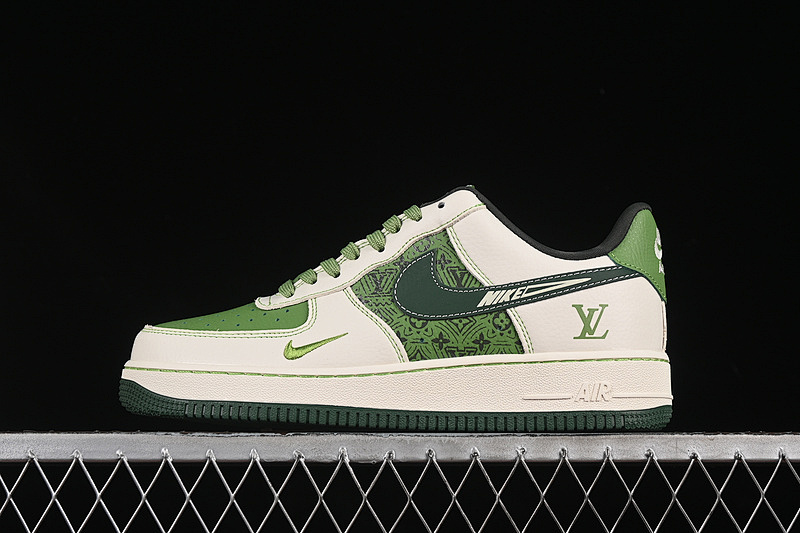 Nike Nike AIR FORCE 1 07 LOW LV WHITE/GREEN · KK1988-086, photo 1