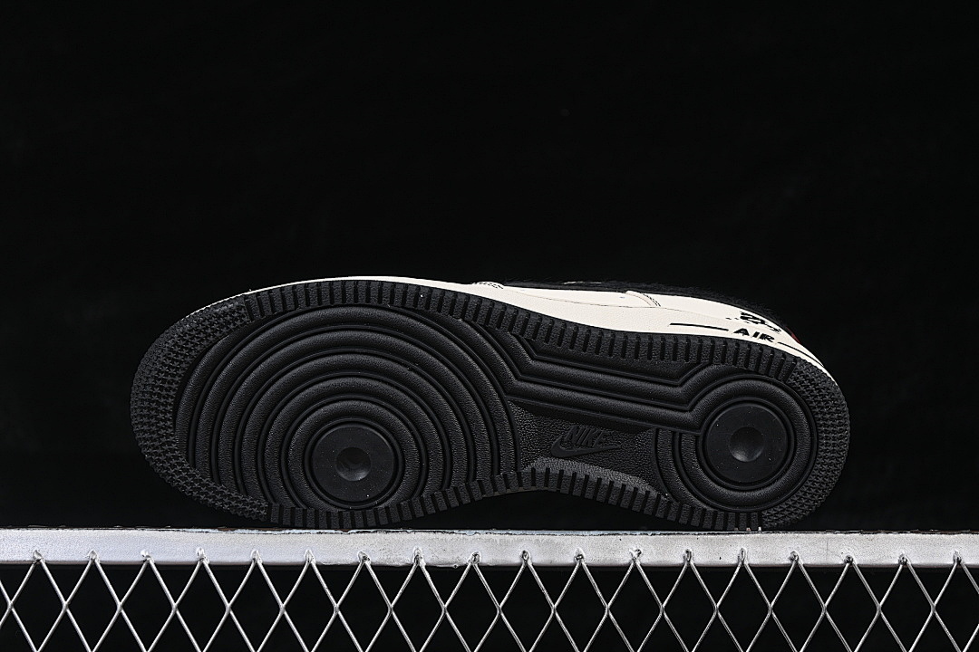 Nike [IB4607-171]-[AIR FORCE 1 07 LOW WHITE/BLACK/WINE RED]-[WOMAN:36-39]-[MAN:40-45] - Image 15