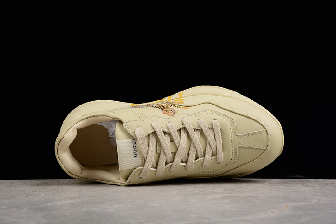 On Running [GU*CCI RHYTON VINTAGE TRAINER SNEAKER BEIGE/BEIGE/TIGER]-[WOMAN:35-39]-[MAN:40-44] - Image 14