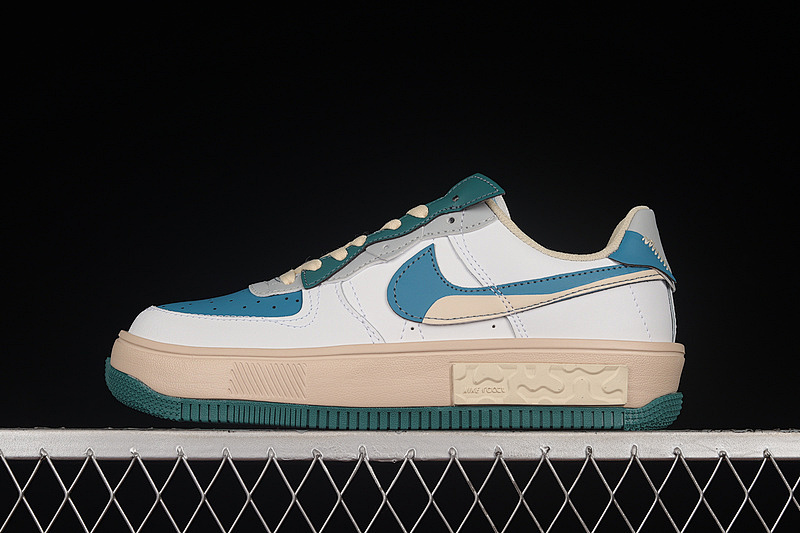 Nike Nike AIR FORCE 1 LOW FONTANKA WHITE/DARK BLUE/BEIGE · CW6688-604, photo 1