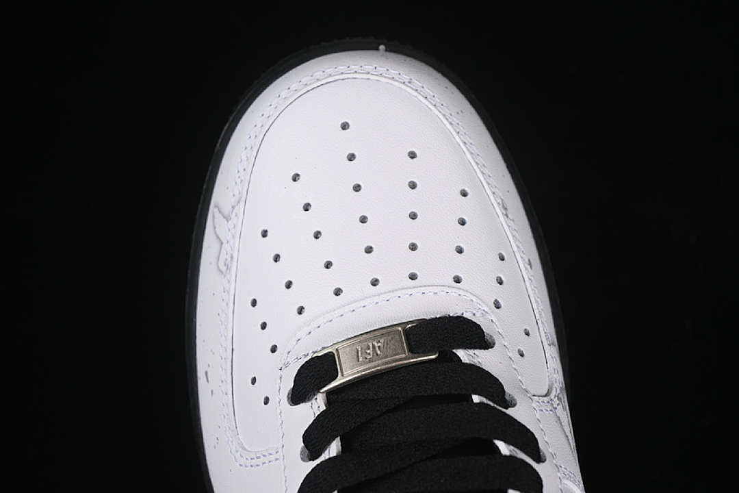 Nike [ZH0316-081]-[AIR FORCE 1 07 LOW WHITE/BLACK]-[WOMAN:36-39]-[MAN:40-45] - Image 10