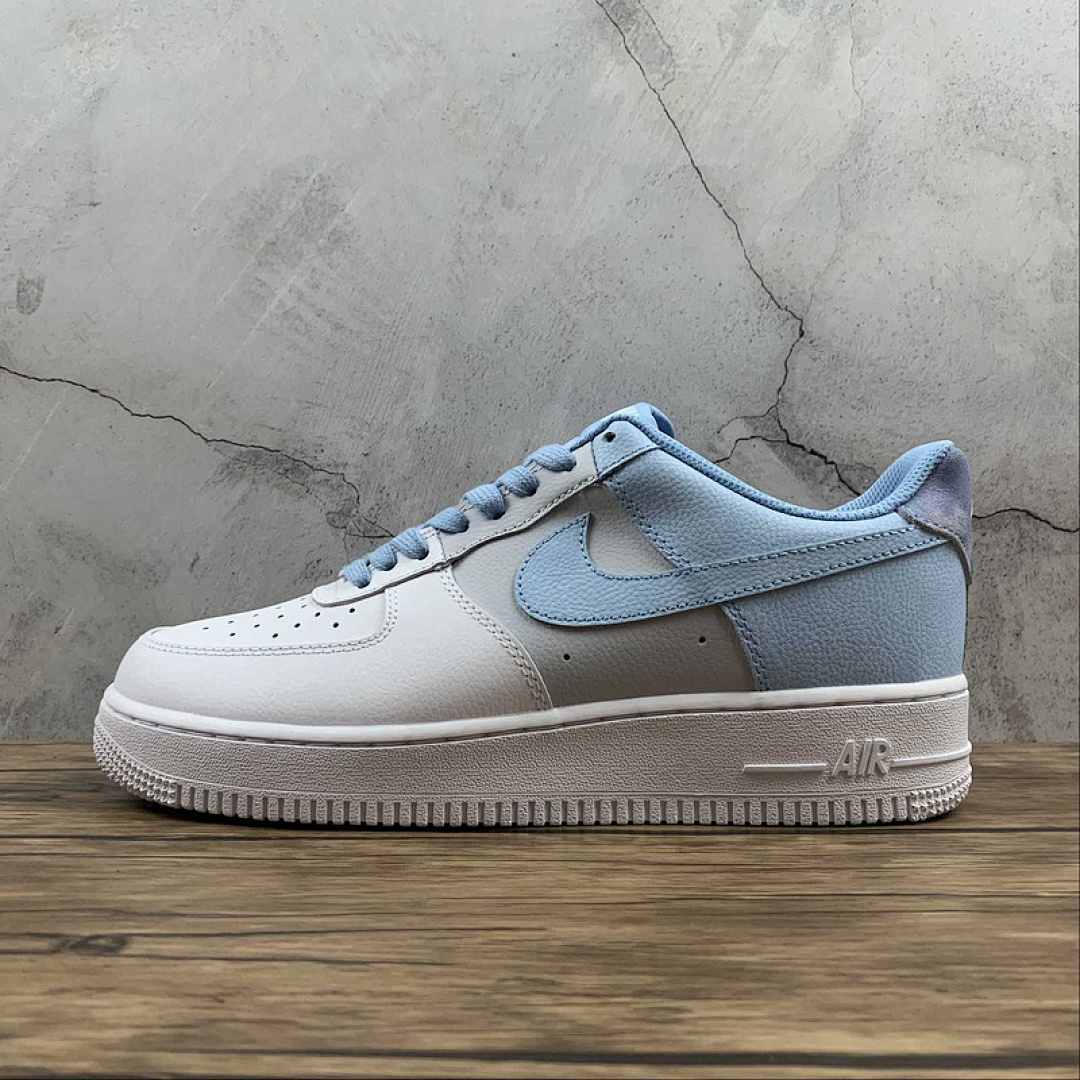 Nike Nike AIR FORCE 1 LOW 07 LV8 PSYCHIC BLUE/FOOTBALL GREY/WHITE · CZ0337-400, photo 1