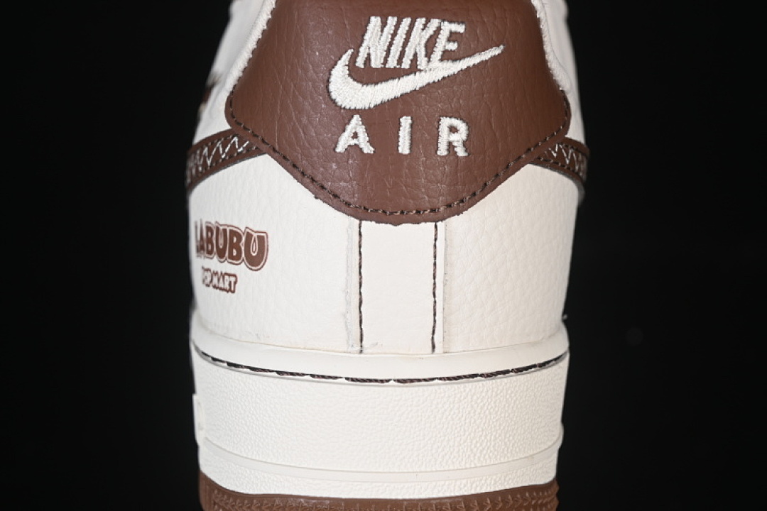Nike [XL1979-105]-[AIR FORCE 1 07 LOW WHITE/BROWN]-[WOMAN:36-39]-[MAN:40-45] - Image 7