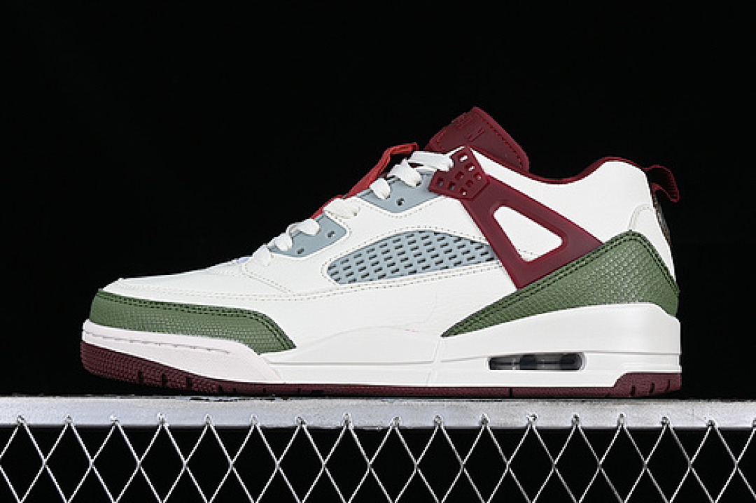 Jordan [FJ6372-100]-[JORDAN SPIZIKE LOW YEAR OF THE DRAGON WHITE/GREEN/RED/GREY]-[UNISEX:36-47.5], photo 1