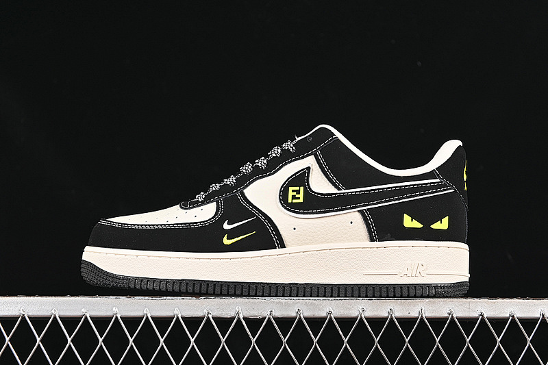Nike Nike AIR FORCE 1 07 LOW WHITE/GREEN/BLACK · XL1979-102, photo 1