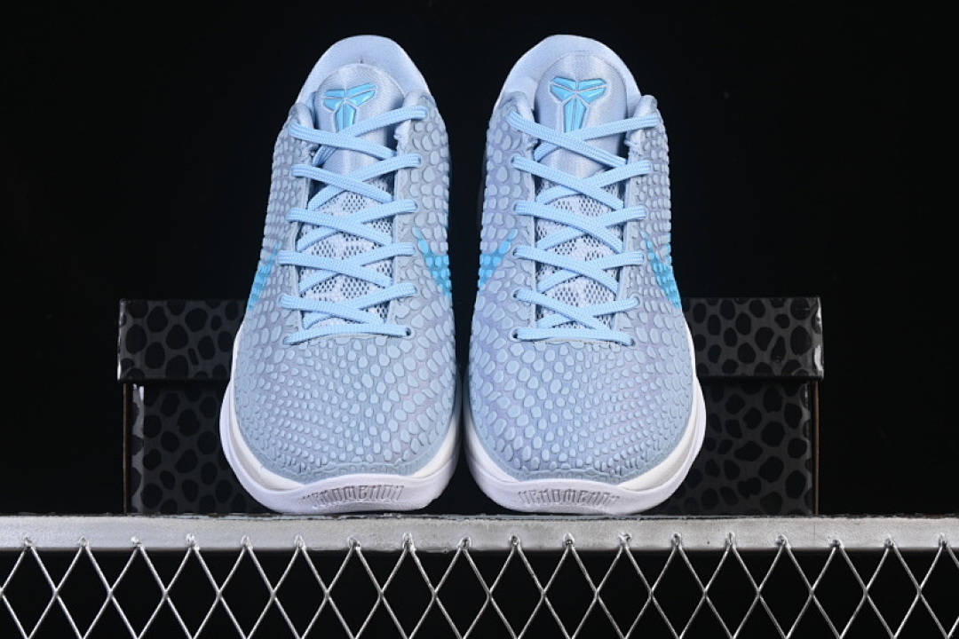 Nike [IO3672-400]-[VI PROTRO 6 MEN'S BASKETBALL SHOES FOG BLUE/GREY/WHITE]-[WOMAN:39]-[MAN:40-47.5] - Image 12