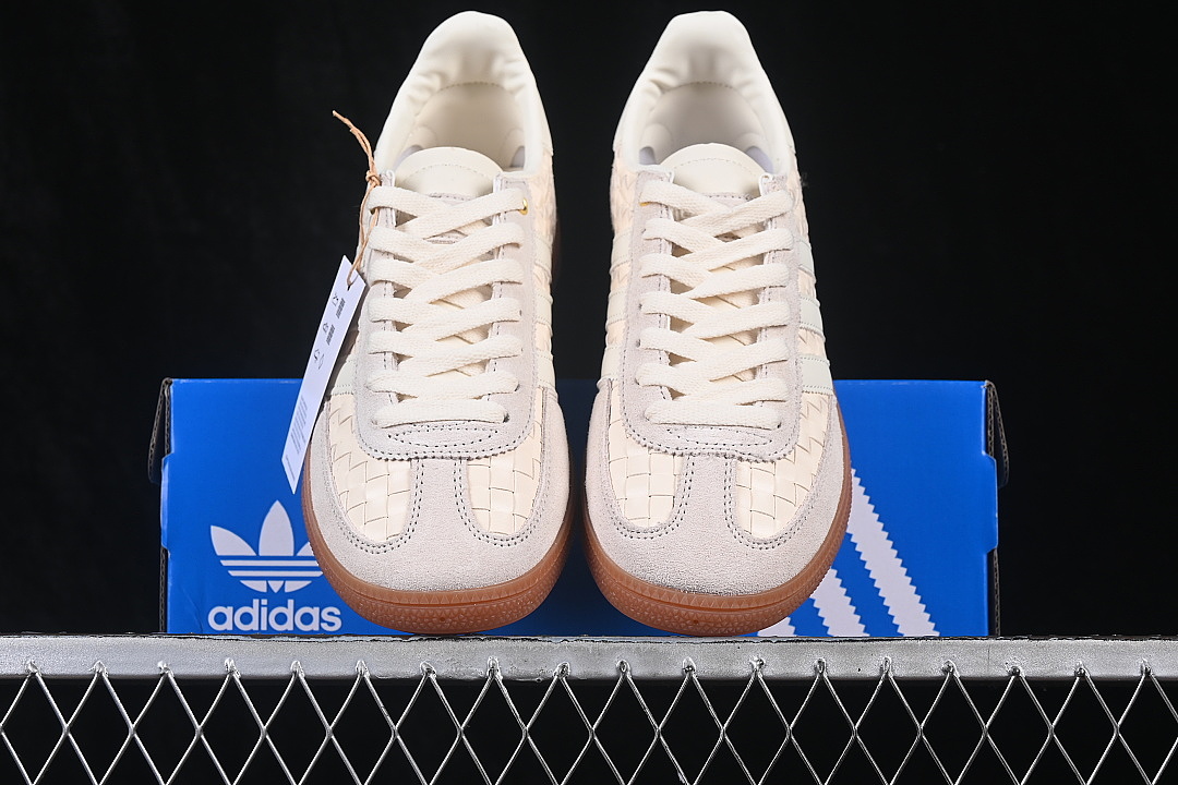 Unbranded [KH8031]-[HANDBALL SPEZIAL RETRO CASUAL SNEAKERS LIGHT GRAY/BEIGE]-[WOMAN:35-39]-[MAN:40-45] - Image 12