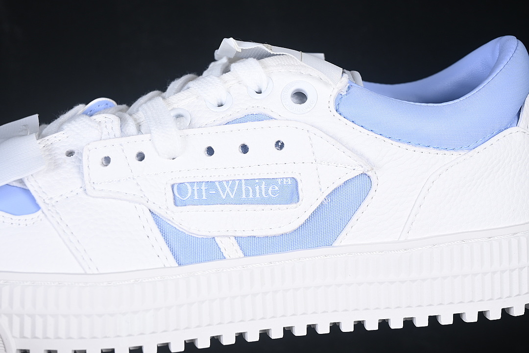 Off-White [OFF-WHITE 3.0 COURT CASUAL SNEAKERS LIGHT BLUE/BLUE]-[WOMAN:36-39]-[MAN:40-47] - Image 6