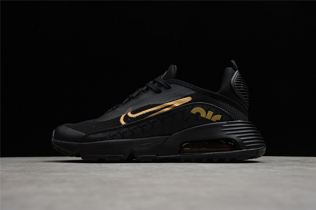 Nike AIR MAX 2090 BLACK/BLACK/METALLIC GOLD · DC4120-001, photo 1