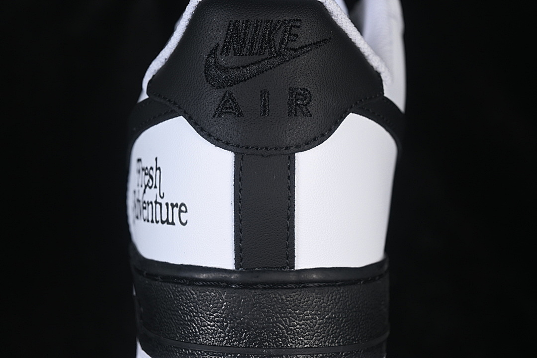 Nike [ZH0316-152]-[AIR FORCE 1 07 LOW CASUAL SNEAKERS WHITE/BLACK]-[WOMAN:36-39.5]-[MAN:40-45] - Image 7