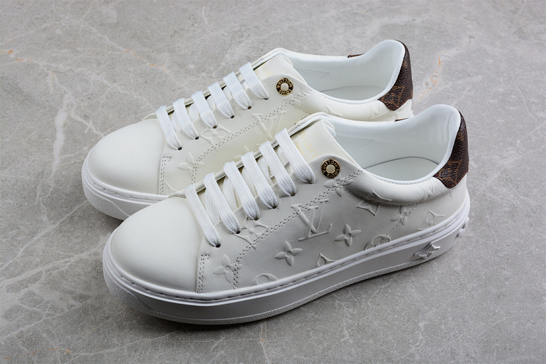 Louis Vuitton [L*V RIVOLI SNEAKERS WHITE/WHITE/DARK BROWN]-[WOMAN:35-40] - Image 11