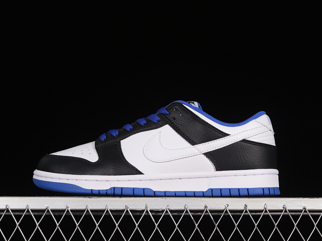 Unbranded [FD9064-110]-[DUNK LOW WHITE/WHITE/BLACK/GAME ROYAL]-[WOMAN:36-39]-[MAN:40-45], photo 1