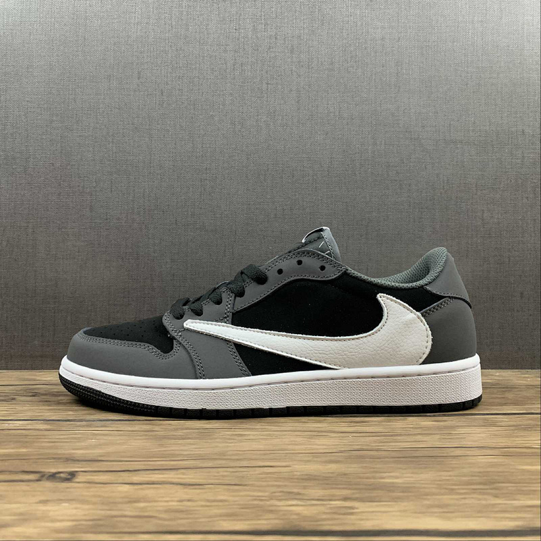 Jordan [CQ4277-002]-[TRAVIS SCOTT X AIR JORDAN 1 RETRO LOW DARK GREY/BROWN/WHITE]-[MAN:40-45], photo 1